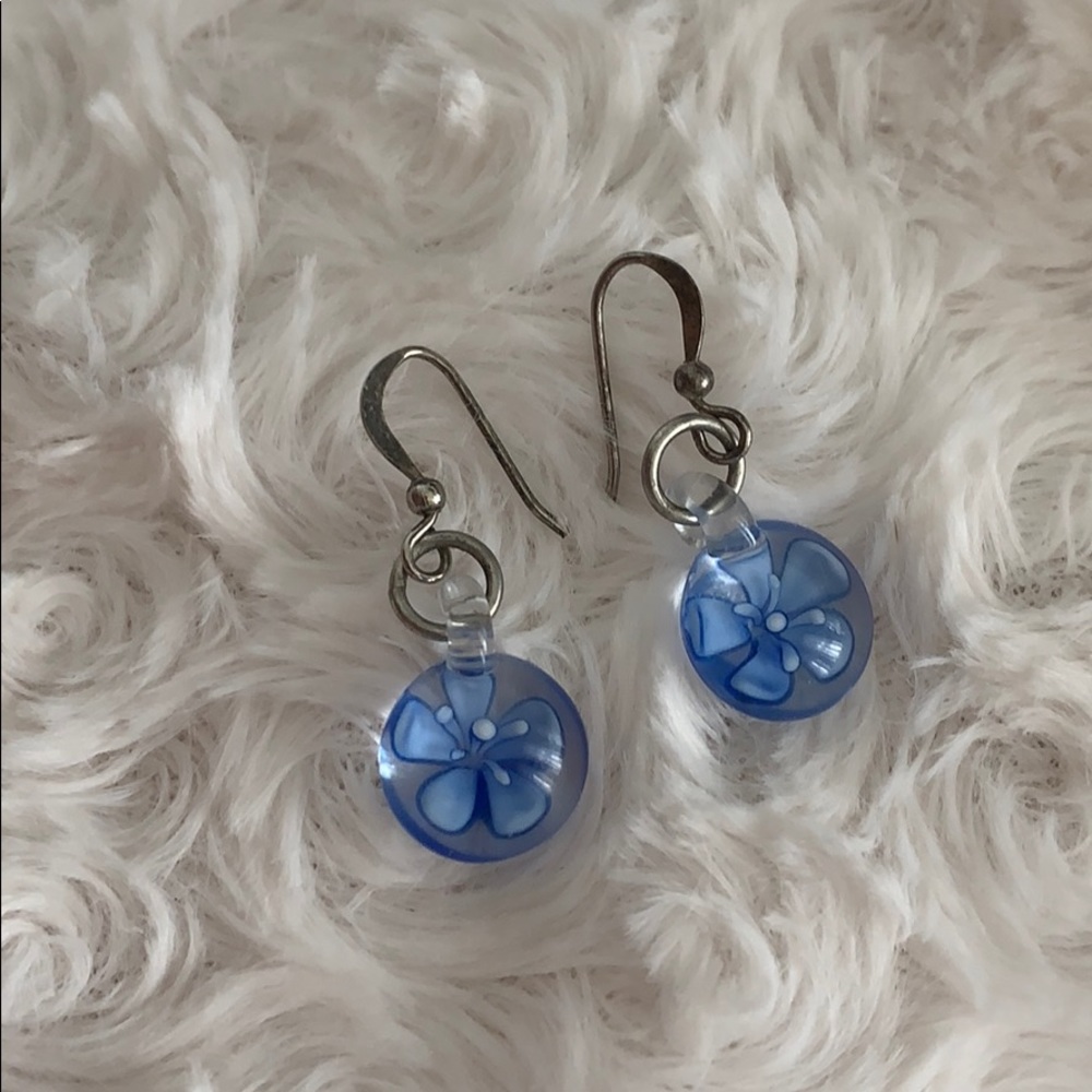 hawaiian flower earring